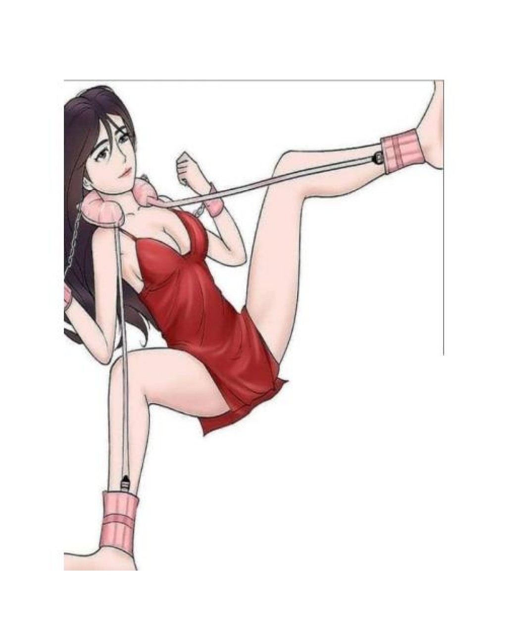 Yastıklı El Ayak Bağlama Seti Siyah