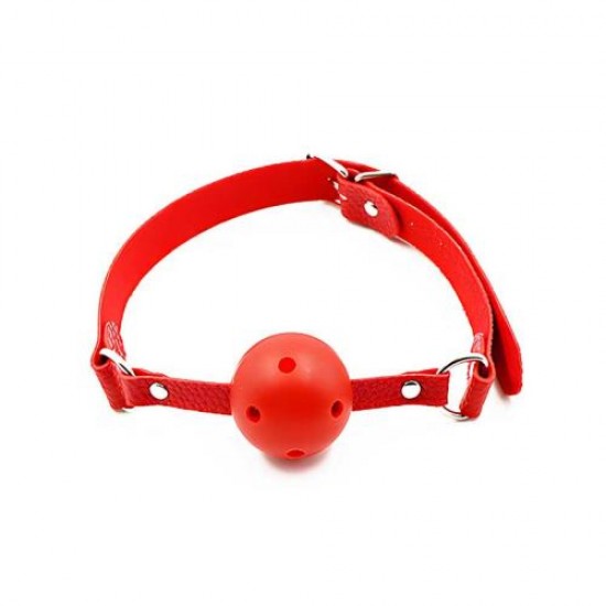 Delikli Ağız Topu - Siyah