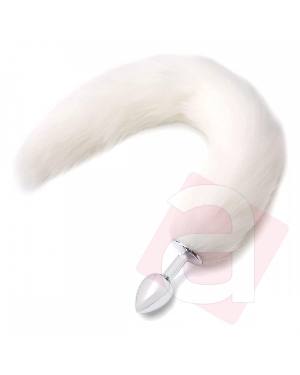 Anal Plug Tilki Kuyruğu Beyaz