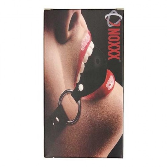 Delikli Ağız Topu - Siyah