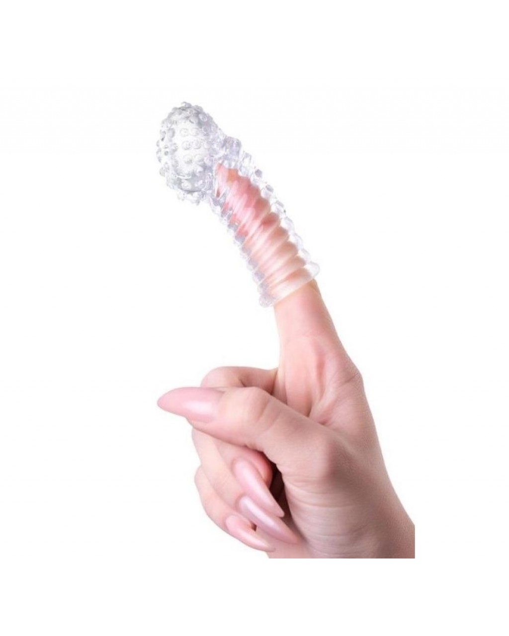 Dale Şeffaf Parmak Kılıfı 8,5 cm