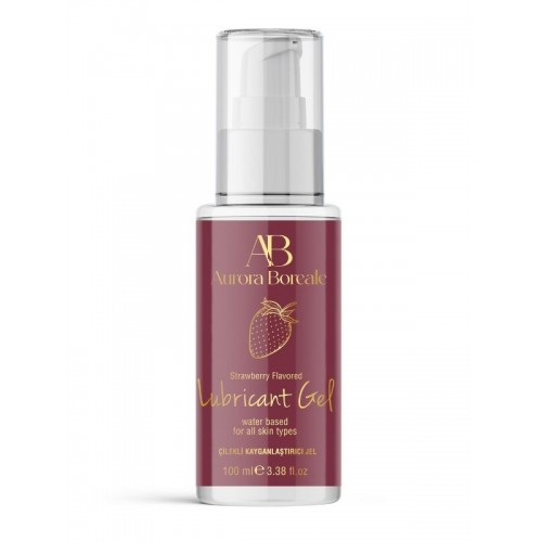 Aurora Boreale Çilek Aromalı Kayganlaştırıcı Jel 100 ML