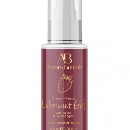 Aurora Boreale Çilek Aromalı Kayganlaştırıcı Jel 100 ML