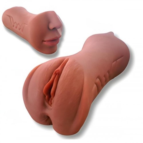 3 Girişli Vajina Anal Oral Mastürbatör