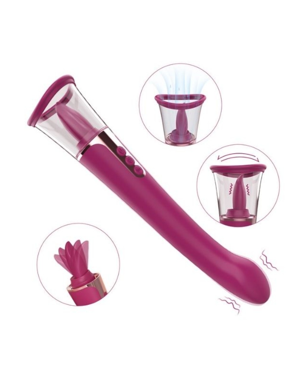 3 İn 1 Amzing Vibratör