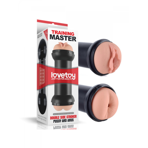 Censan Çift Girişli Training Master Double Side Stroker Pussy and Anus
