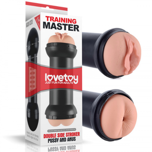 Censan Çift Girişli Training Master Double Side Stroker Pussy and Anus