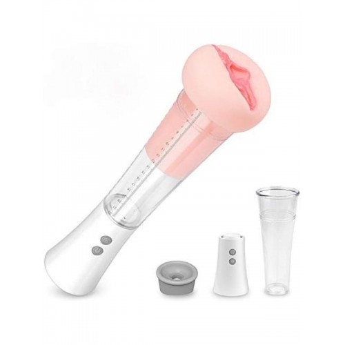 Censan Cyber Penis Pompası ve Elektrikli Vajina Mastürbatörü