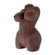 Full Realistik Anal Vajinal Yarım Vücut Zenci Mastürbatör