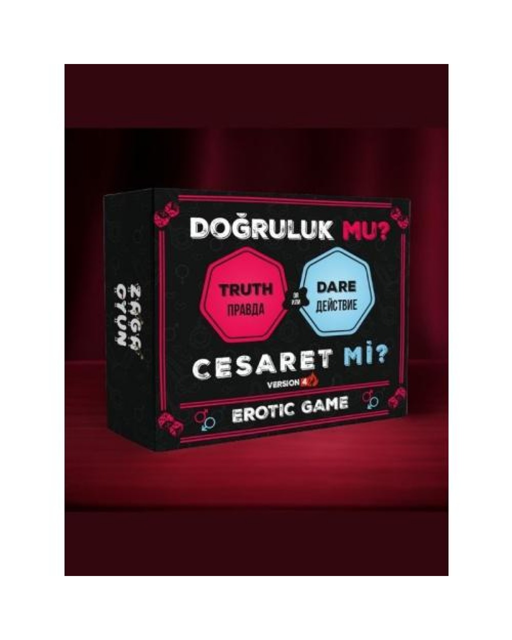 Doğruluk Mu Cesaret Mi Erotik Kutu Oyunu Yenilenmiş 4.versiyon