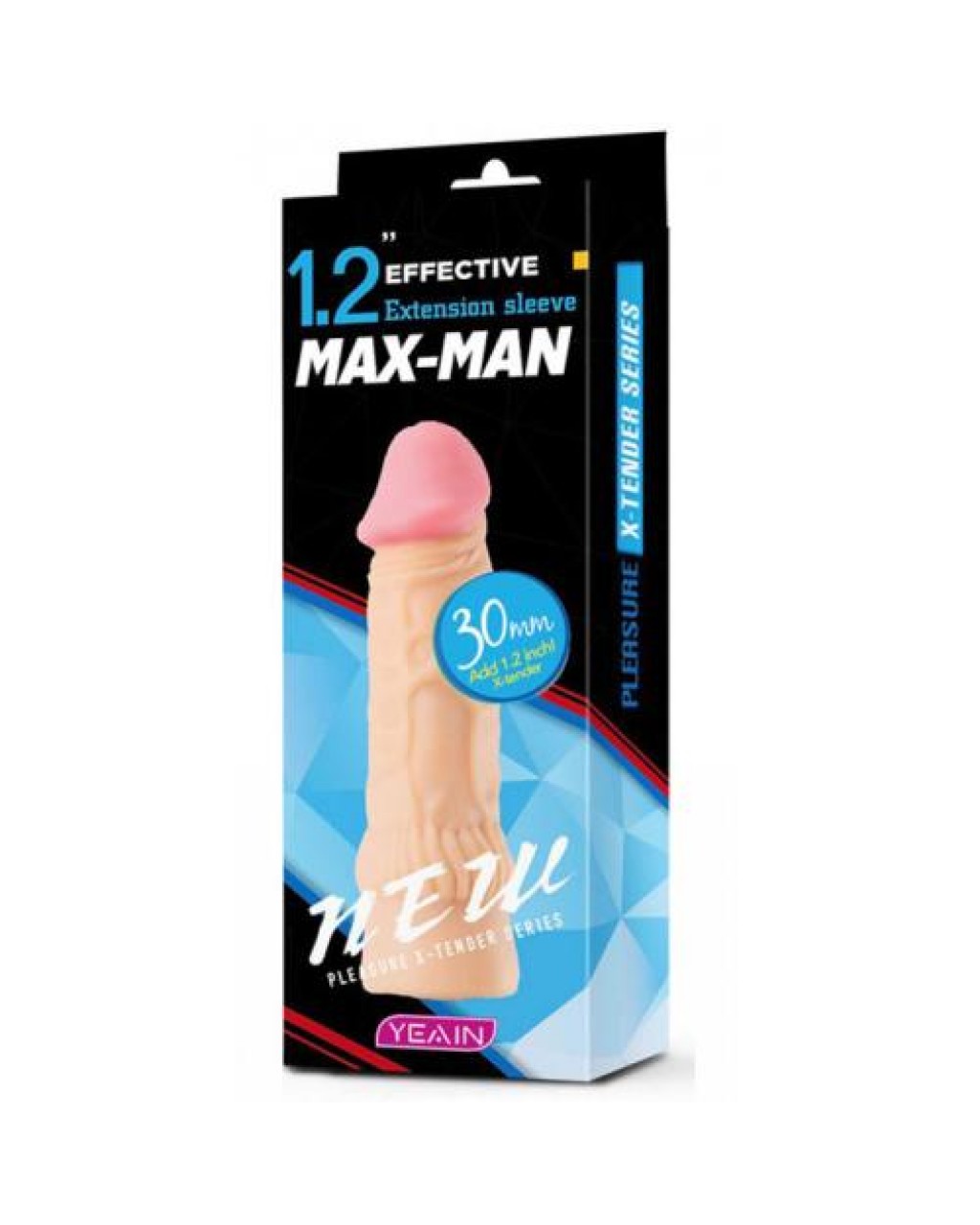  30mm Dibi Kalın Dolgulu Penis Kılıfı