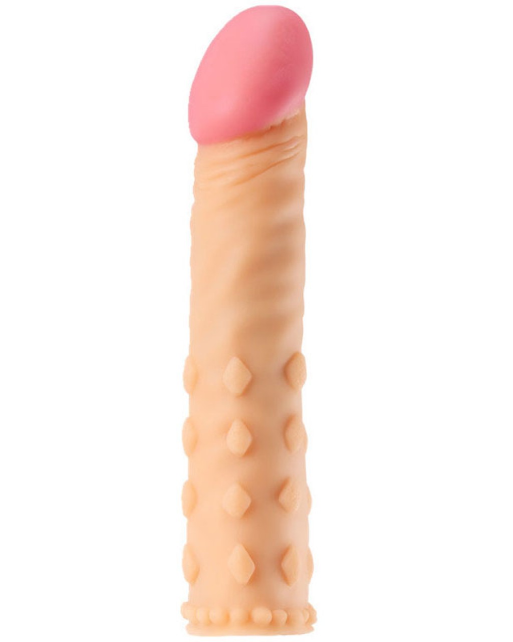 Tırtıklı 50mm Dolgulu Penis Kılıfı Tırtıklı 50mm Dolgulu Penis Kılıfı