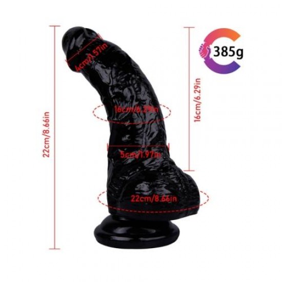 Noctis 22cm Siyah Realistik Penis Noctis 22cm Siyah Realistik Penis