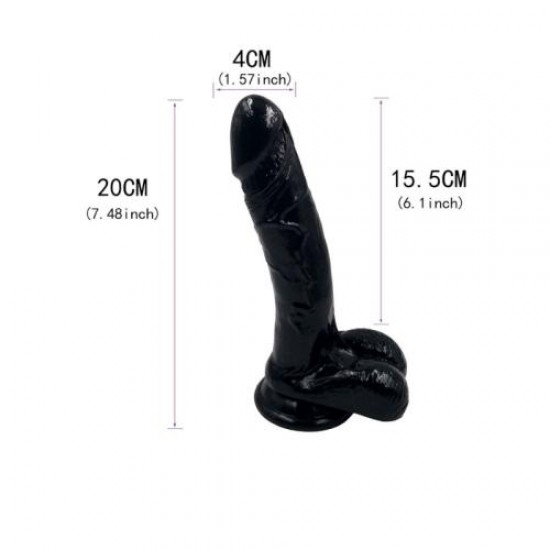 Noctis Siyah 19,2 cm Realistik Penis Noctis Siyah 19,2 cm Realistik Penis