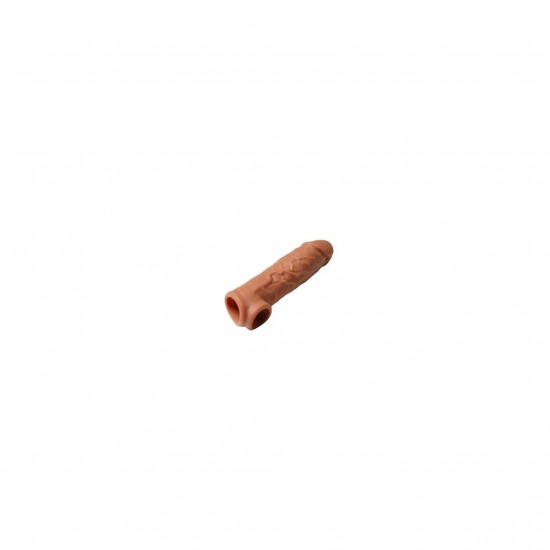 Penextender Testis Girişli Realistik Penis Kılıfı