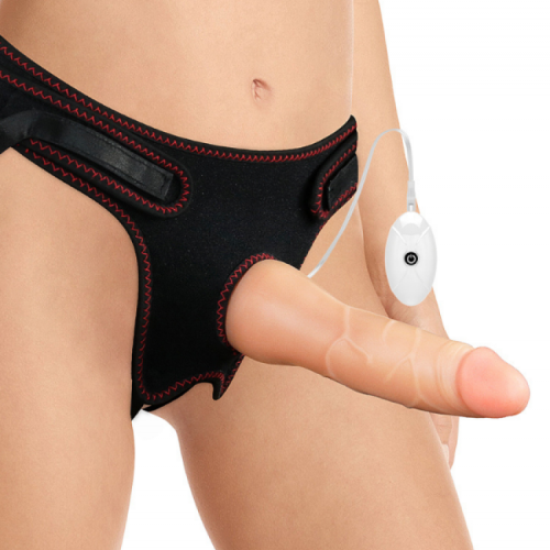 Censan Vibrating Easy Strapon Set 7.5 İnç Belden Bağlamalı