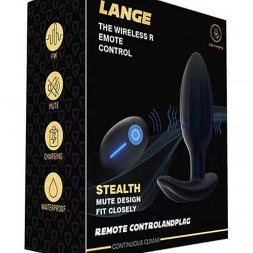 Titreşimli Uzaktan Kumandalı Anal Vajinal Plug