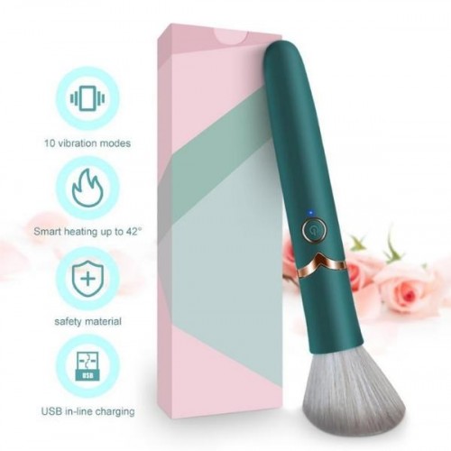 USB Şarj Edilebilir 10 Hızlı Silikon Makyaj Fırçası