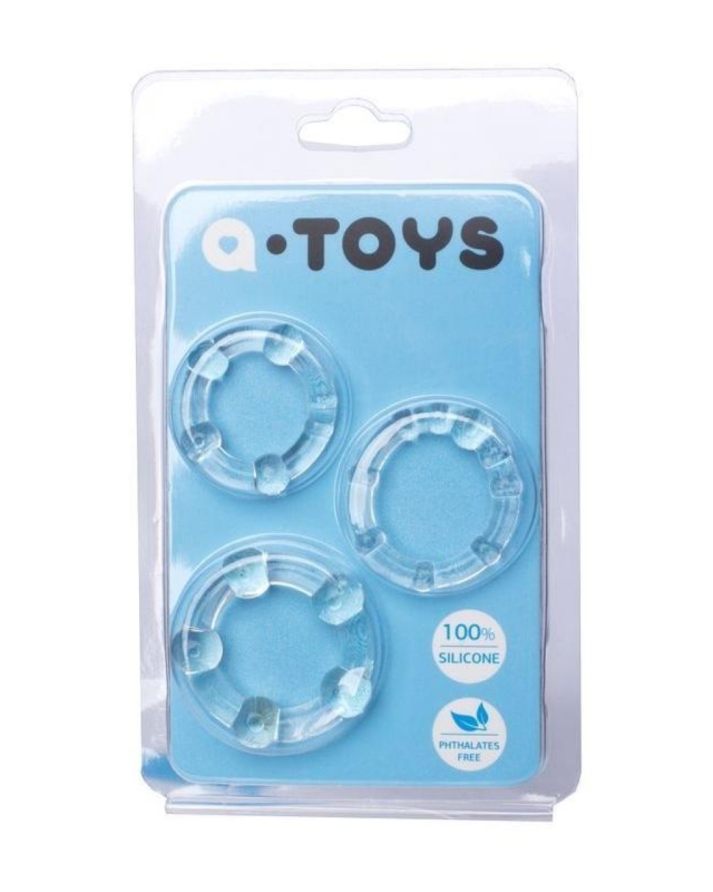 Penis Halka Seti TPE şeffaf 3,5/3/2 cm