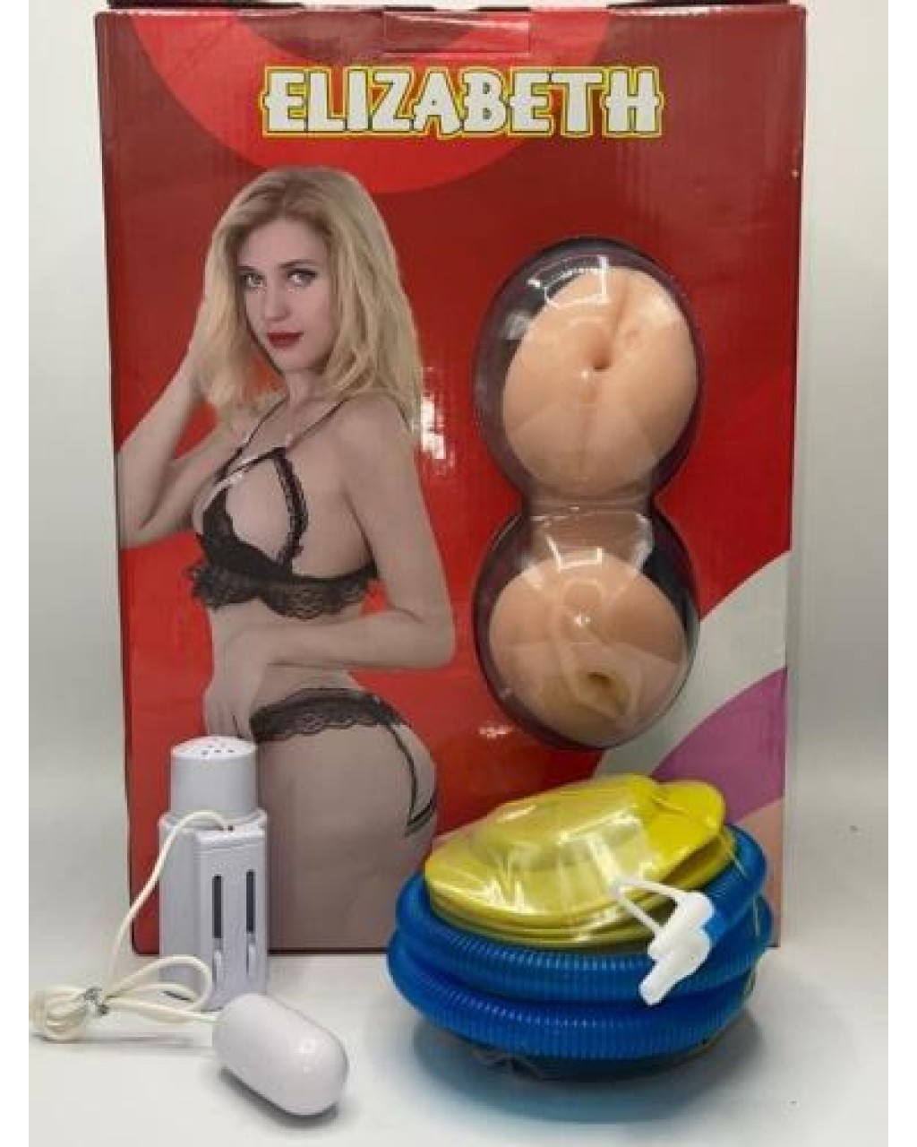 Elizabeth Gerçekçi Sarışın Şişme Bebek