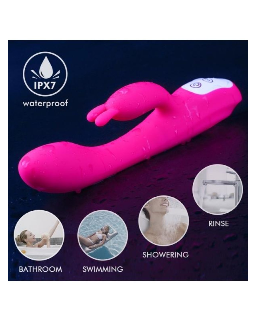 S-Hande Naughty Isıtmalı Tavşan Vibratör
