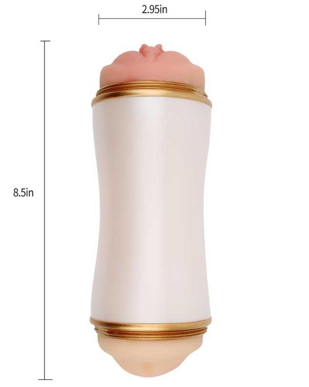 MX Sexual Stroker Çift Taraflı Vajinal ve Oral Mastürbatör