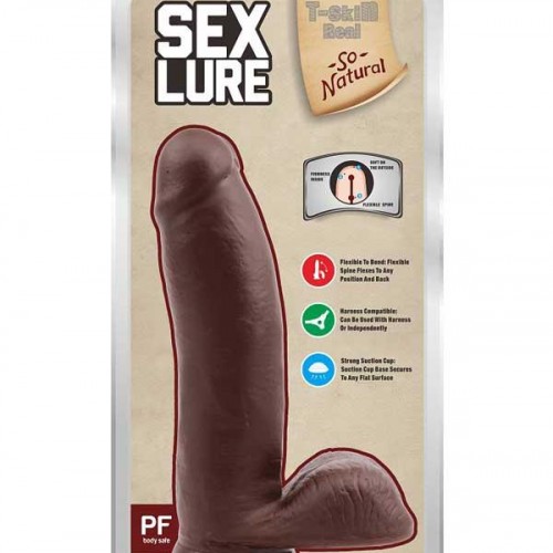 Sex Lure Kıkırdaklı Gerçekçi Dildo - 17.5cm