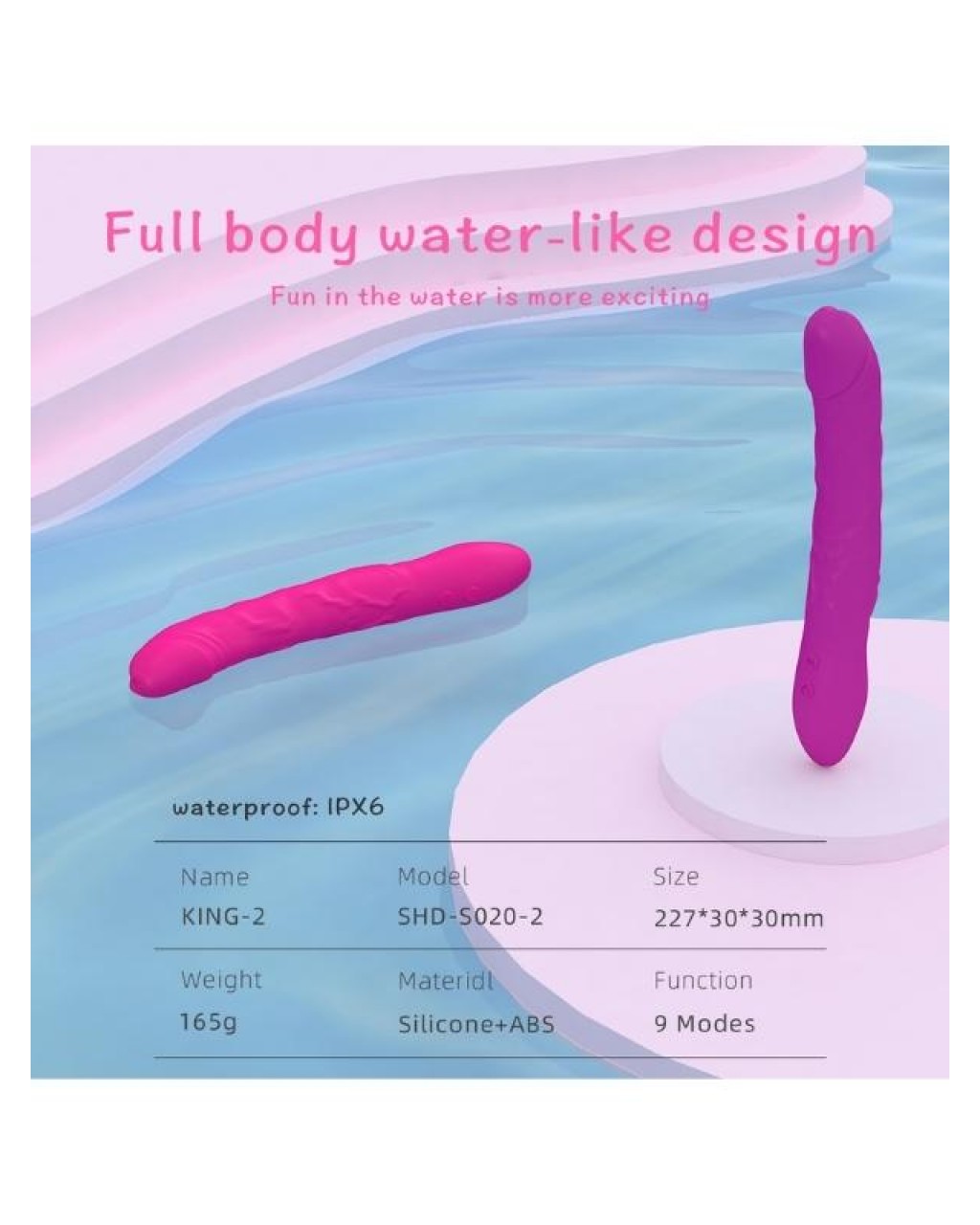 S-Hande King Modern Vibratör