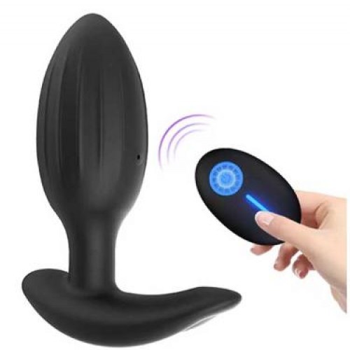 Titreşimli Uzaktan Kumandalı Anal Vajinal Plug