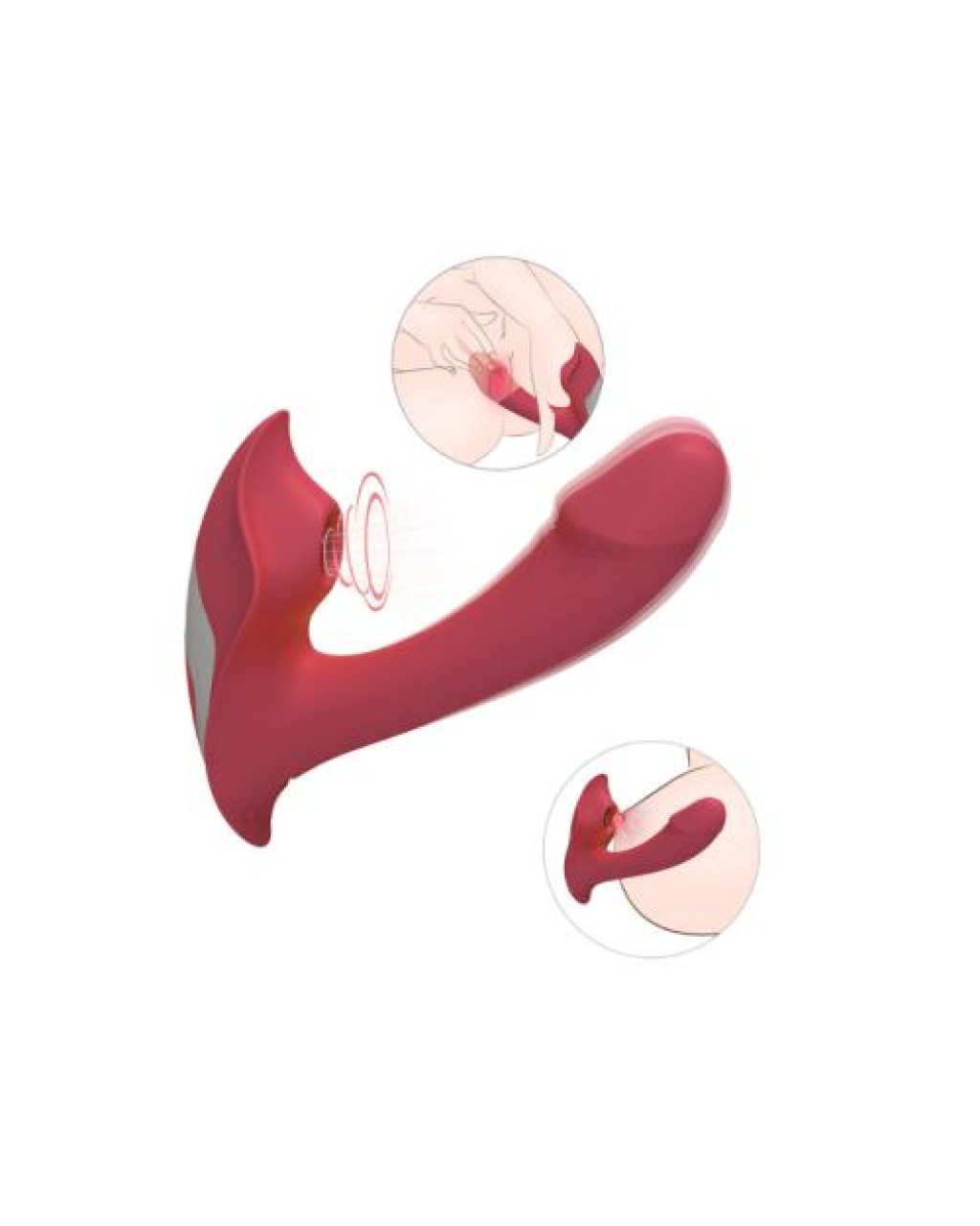 S-Hande Heart of Ocean Uzaktan Kumandalı Klitoral Emiş Vibratör