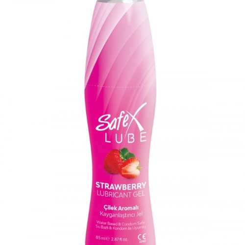 Safex Lube Kayganlaştırıcı Jel Çilek 85 ml