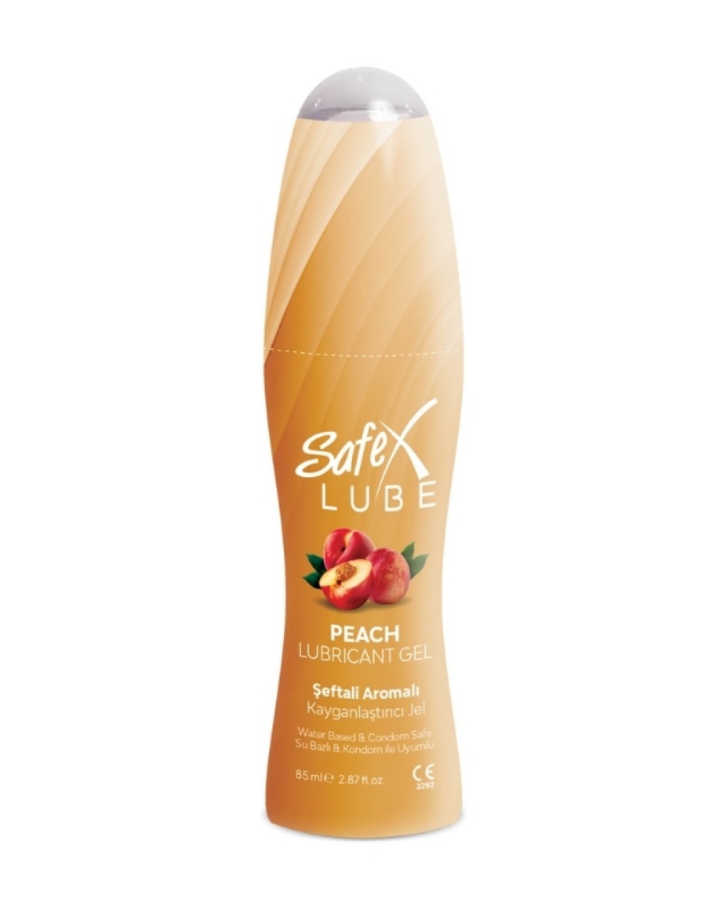 Safex Lube Kayganlaştırıcı Jel Şeftali 85 ml