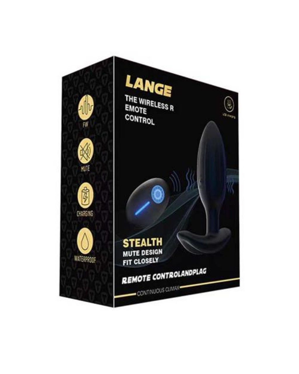 Titreşimli Uzaktan Kumandalı Anal Plug