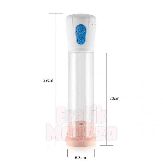 Worx VX Pilli Otomatik Penis Pompası