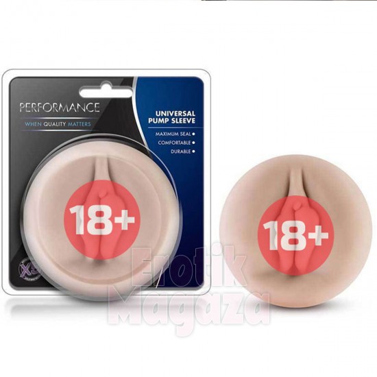 Penis Pompası Realistik Vajina Başlığı