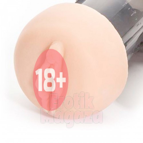 Penis Pompası Realistik Vajina Başlığı