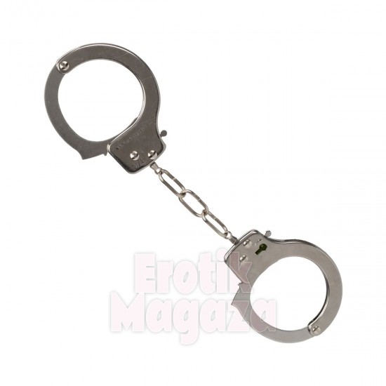 Peluş Kelepçe Mavi Metal Peluş Kelepçe Mavi Metal