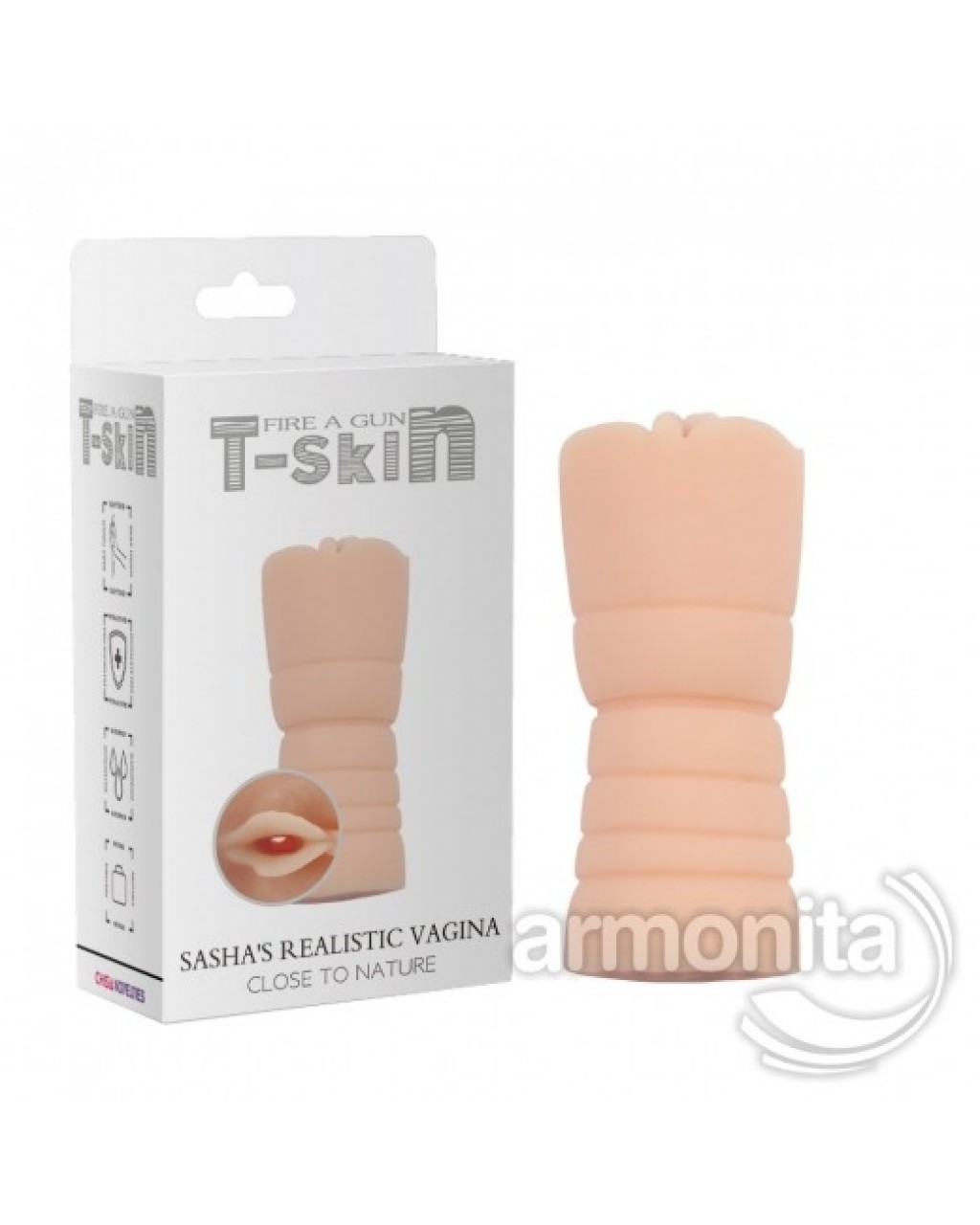 Sasha Realistik Cep Tipi Masturbatör 